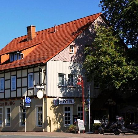 Hotel zur Burg Polle Exterior foto