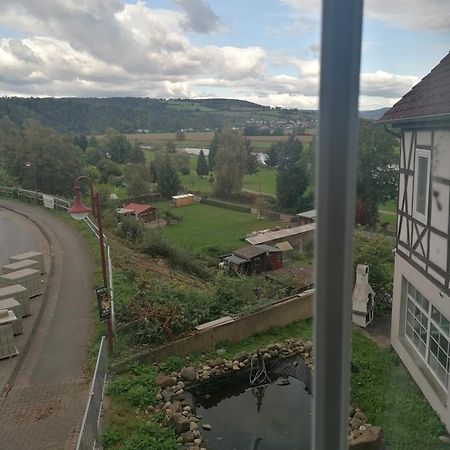 Hotel zur Burg Polle Exterior foto